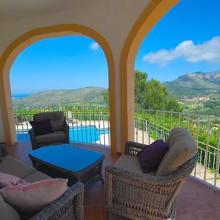 Comfortable With Sea-view And Private Pool Villa Muntanya la Sella